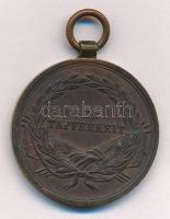 1914. "Ferenc József Bronz Vitézségi Érem" Br kitüntetés mellszalag nélkül. Szign.: Tauten...