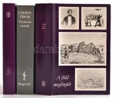 1848-as témájú könyvek tétele: Cseres Tibor: Vízaknai csaták, A föld megőszült 1-2. Bona Gábor: Tábo...