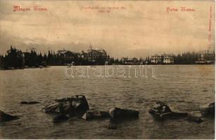 1910 Tátra, Tatry; Csorbai-tó / Csorber See / Strbské pleso, lake
