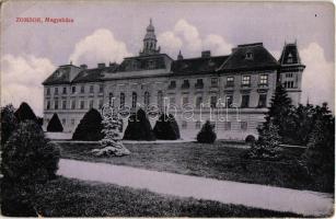 Zombor, Sombor; Megyeháza. Kiadja Kovács Mariska / county hall (EB)