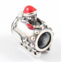 Ezüst(Ag) Pandora charm, 5 db, jelzett, bruttó: 9,3 g