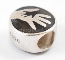 Ezüst(Ag) Pandora charm, 5 db, jelzett, bruttó: 9,3 g