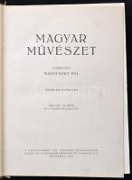 1928 Magyar művészet IV. évfolyam bekötve, szétesett egészvászon kötésben