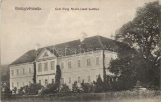 Boldogkőváralja Zichy castle