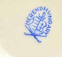 Herendi Viktória kis bonbonrei, kézzel festett, jelzett, apró kopásnyomokkal, m:6,5 cm