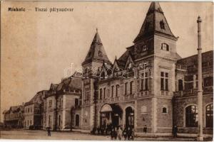 1917 Miskolc, Tiszai pályaudvar, Vasútállomás (fl)