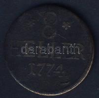 Német Államok/Hessen-Kassel 1774. 8 Heller T:3/3-