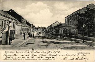 1902 Pécs, Indóház utca, bódé, vasútállomás