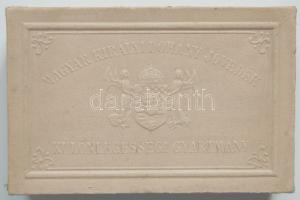 Magyar kir. dohányjövedék Pursicsán pipadohány dombornyomott doboz
