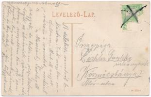 Garamberzence, Hronská Breznica; vasútállomás, vasutasok / Bahnhof / railway station, railwaymen (EB...