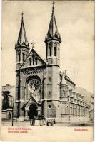1911 Budapest VIII. Pesti Jézus Szíve templom; Lőrinc Pap tér 1. (Scitovszky tér 1.) (EK)