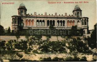 1910 Budapest II. Rózsadomb, Gül Baba türbéje, sírja (EK)