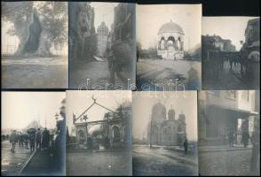 cca 1910-1920 Konstantinápolyi képek, 26 db fotó, 7×10 cm