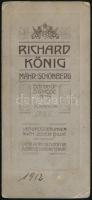 1912 Katona műtermi portréja, keményhátú fotó mähr-schönbergi műterméből, 13,5×6 cm