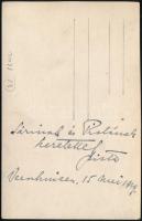 1929 Veenhuizen, orvosi beavatkozás, fotólap, 9×14 cm