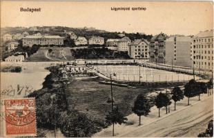 1922 Budapest XI. Lágymányosi sporttelep, Taussig. TCV card