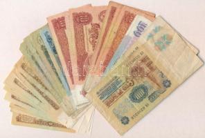 Szovjetunió / Oroszország 1961-1993. 39db-os vegyes bankjegy tétel T:II,III
Soviet Union / Russia 1...