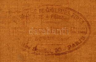 Klie Zoltán (1897-1992): Vágtató szerelmesek. Olaj, vászon, jelzett, restaurált, 50×60 cm