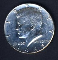USA 1965. 1/2$ Ag "Kennedy" T:1/2+