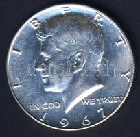 USA 1967. 1/2$ Ag "Kennedy" T:2