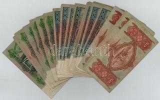 1932. 50P (5x) + 1936. 10P (15x) + 1941. 20P (20x) T:III,III-