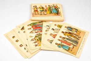 Albert Kretschmer (1825-1891) 84 db történelmi témájú litográfiája. Királyok, katonák, történelmi viseletek / 84 historic litho tables 22x18 cm