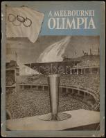 1957 A melbournei olimpia képes ismertető füzetet, 65p