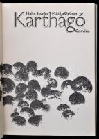 Hahn István-Máté György. Karthágó. Bp.,1972,Corvina. Kiadói egészvászon-kötés, kiadói papír védőborí...