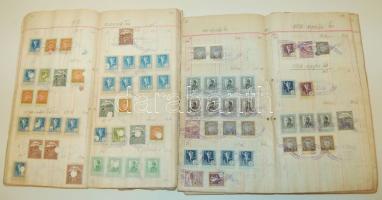 Meister Testvérek Faárugyára Budapest 2 db egymást követően használt forgalmi adó könyve az 1928-1934 közötti időszakból benne több ezer darab sokféle címletű forgalmi adó bélyeggel (jobb értékek is nagyobb mennyiségben). A bélyegek katalógusértéke eléri, talán meg is haladja az 1 millió forintot!! Ritka különlegesség, nevetségesen alacsony áron kikiáltva.