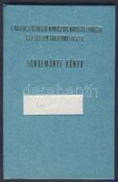 1947 Házalókönyv tele bejegyzésekkel illetékbélyegekkel + 1960  Marxista-Leninista Egyetem tanulmány...