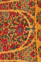 XIX. sz:India, Kashmir. kézi szövés, dísz szőnyeg 39x100 cm