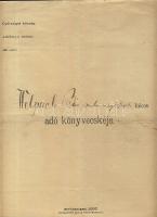 1872-1896 3 db kitöltött Adókönyvecske