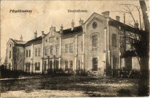 1926 Püspökladány, Vasútállomás (fa)