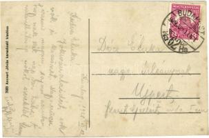 1928 Fót, Evangélikus és református templom. Ancserl Jónás kiadása (EK)