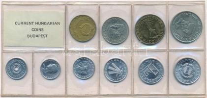 1985. 2f-20Ft (10xklf) érmés forgalmi sor fóliatokban T:1 Adamo FO18