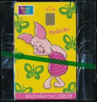 1999 Disney Micimackó használatlan telefonkártya, bontatlan csomagolásban. Csak 2000 db! / Unused phone card