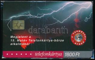 2001 Villám Matáv telefonkártya börze használatlan telefonkártya, bontatlan csomagolásban. Csak 2000 db! / Unused phone card