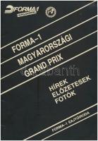 1986 Forma-1 magyarországi Grand-prix hírek, előzetesek, fotók, tájékoztató mappa, számos érdekességgel