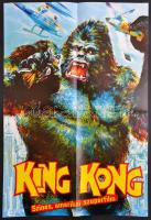King Kong. Ofszet filmplakát. Hajtogatva. Jó állapotban. 38x58 cm