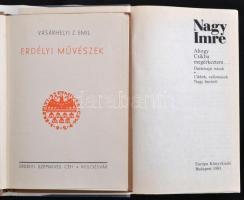 2 db könyv - Vásárhelyi Z. Emil: Erdélyi művészek. Kolozsvár, Erdélyi Szépmíves Céh. Kiadói egészvás...