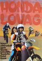 1982 Honda lovag. rendezte: Keiichi Ozawa. film plakát, hajtogatva, jó állapotban. 42x62 cm
