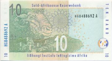 Dél-Afrika 1999. 10R T:I 
South Africa 1999. 10 Rand C:UNC 
Krause 123.b