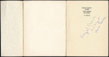 Hahn Ferenc: A város. (Egy legenda töredékei.) Hibó Tamás (1947-1991) grafikáival. Salgótarján, 1972...