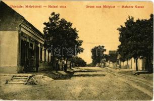 1911 Mélykút, Halasi utca, üzlet. W. L. 1915. (EB)