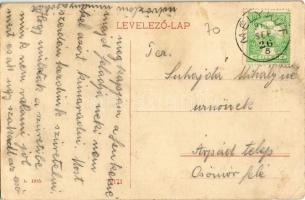 1911 Mélykút, Halasi utca, üzlet. W. L. 1915.  (EB)