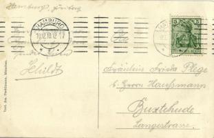 München, Munich; Figur 8 Bahn. Inhaber Max Stehbeck / Figure 8 railway, roller-coaster in the amusem...