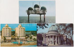 100 db MODERN amerikai városképes lap / 100 modern American (USA) town-view postcards