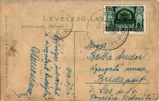 Bánffyhunyad, Huedin; Mennyegző / wedding "1940 Bánffyhunyad visszatért" So. Stpl (EB)