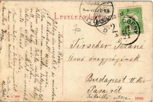 1908 Petrozsény, Petrosani;  Pályaudvar, vasútállomás. W. L. 1693. / Bahnhof / railway station (EK)