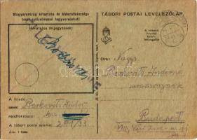 1942 Berkovits Andor zsidó 291/33 KMSZ (közérdekű munkaszolgálatos) levele feleségének Berkovits Andornénak / WWII Letter of a Jewish labor serviceman to his wife. Judaica (EK)